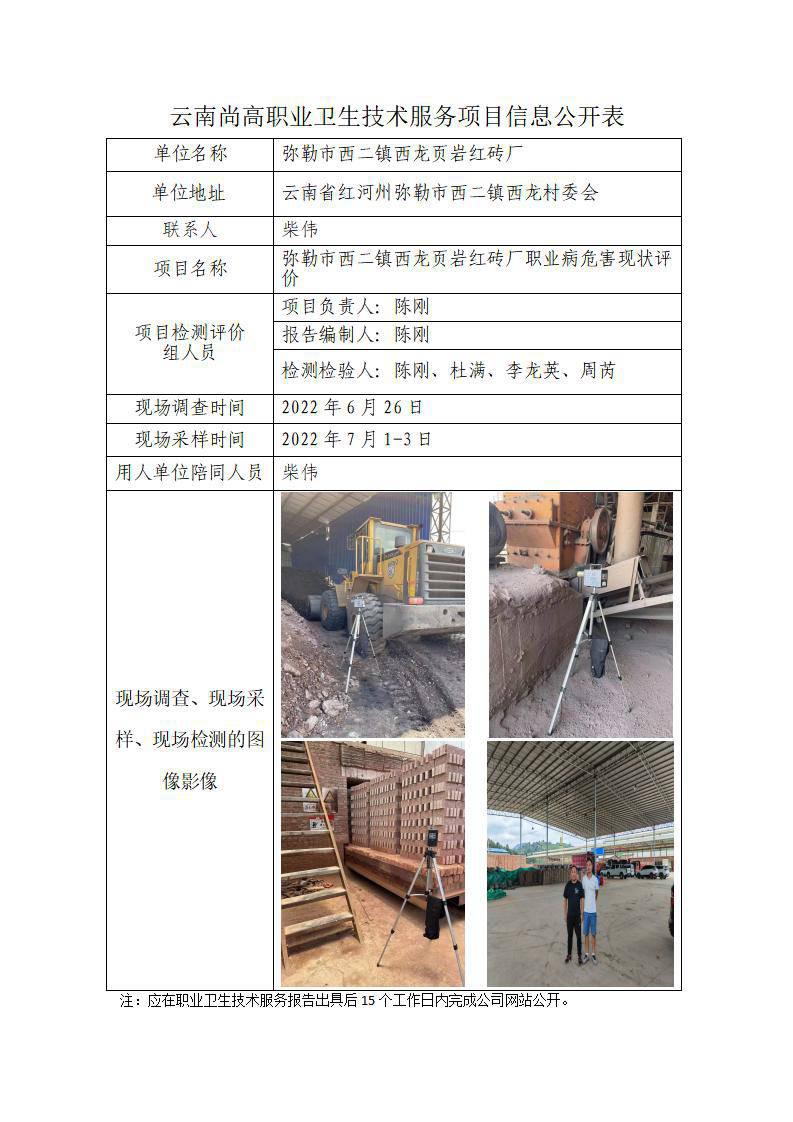 弥勒市西二镇西龙页岩红砖厂职业病危害现状评价职业卫生网上公开业绩表-陈刚-20220906_01.jpg