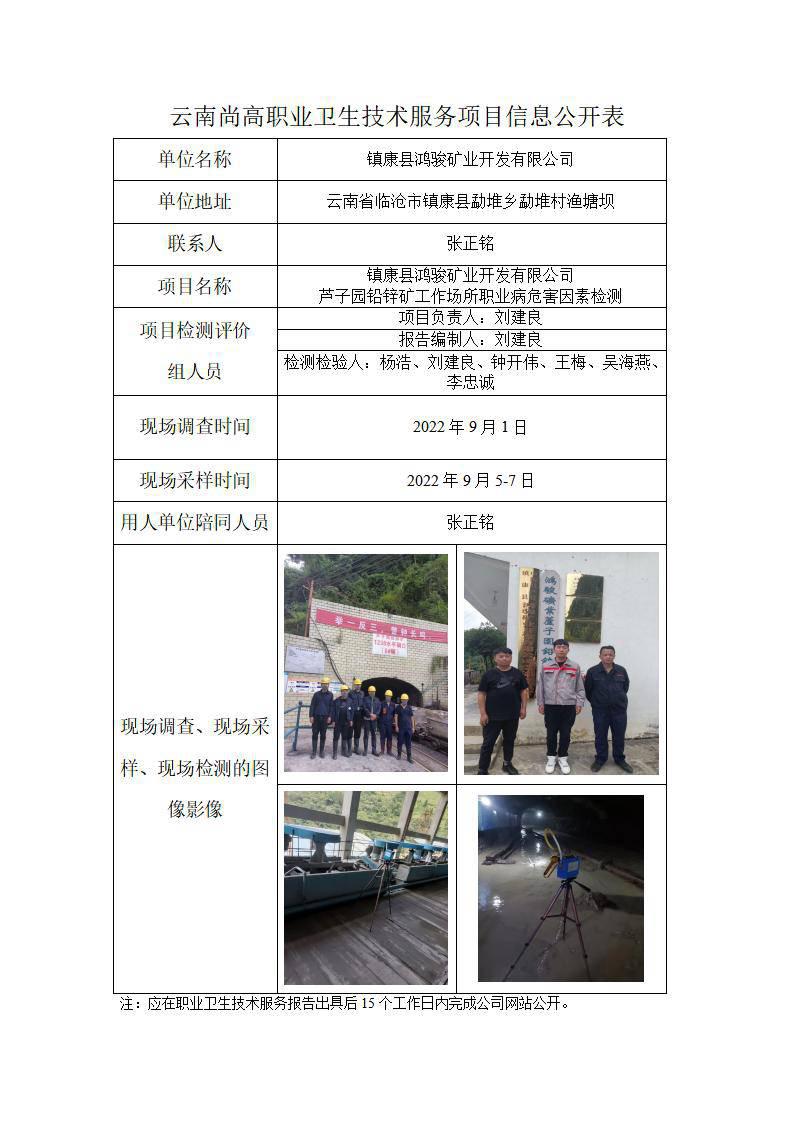 镇康县鸿骏矿业职业卫生网上公开业绩表_01.jpg