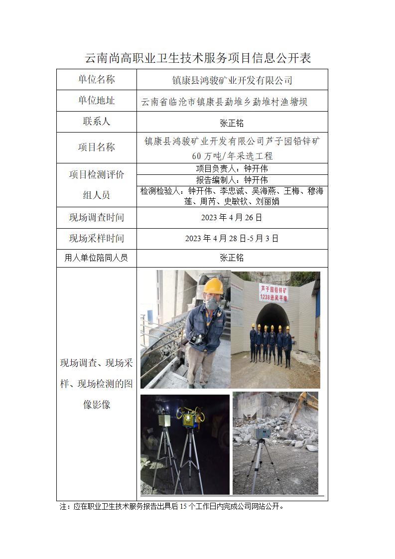 镇康县鸿骏矿业开发有限公司职业卫生网上公开业绩表_01.jpg